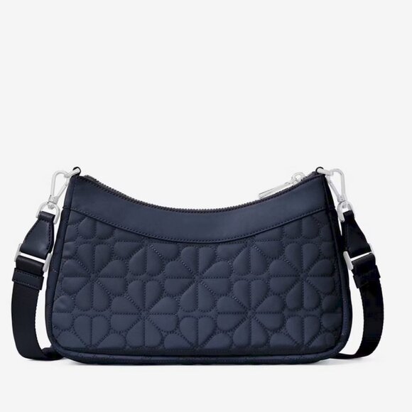 Kate Spade New York Spade Flower Quilted Fabric Convertible Crossbody - Gorgeous - Picture 6 of 7